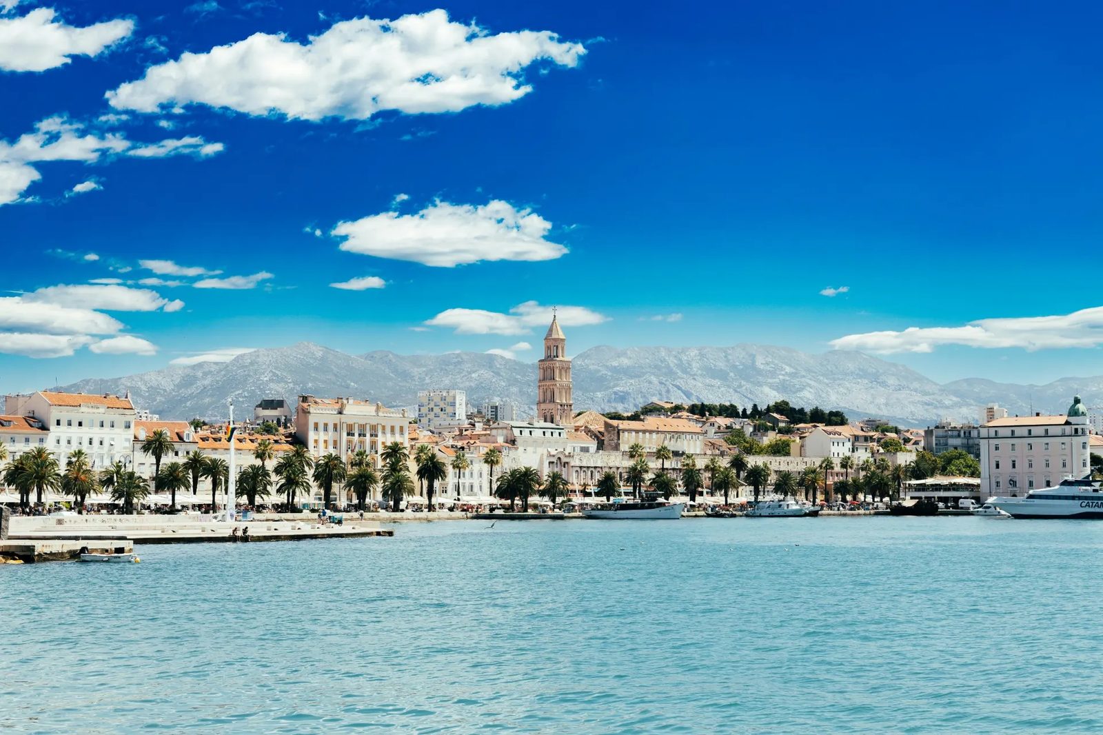 Split Old Town panorama