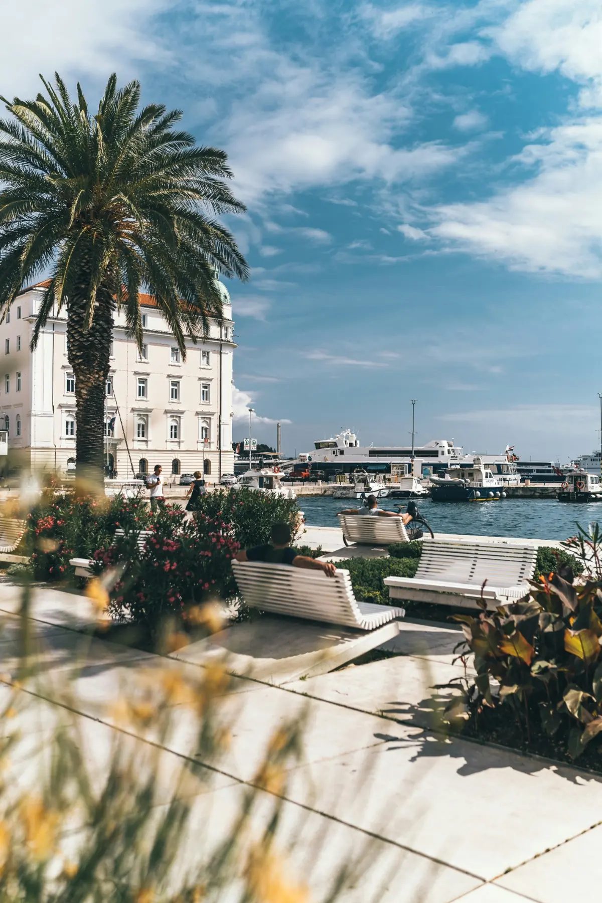 Summer evening in Split — Mediterranean lifestyle